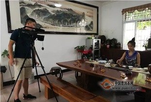 云南广播电视台国际频道 hi云南 栏目组来茶国公司拍摄节目